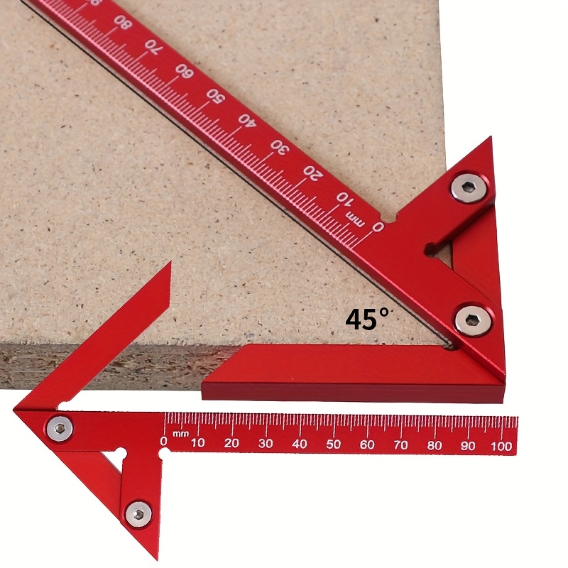 Marking Gauge Tool - 센터 파인더 라인 게이지 45/90도 각도