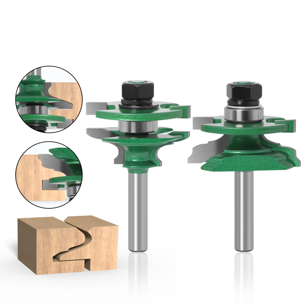 Router Bits For Woodworking - 2개입 목재 프레임 조인트 라우터 비트