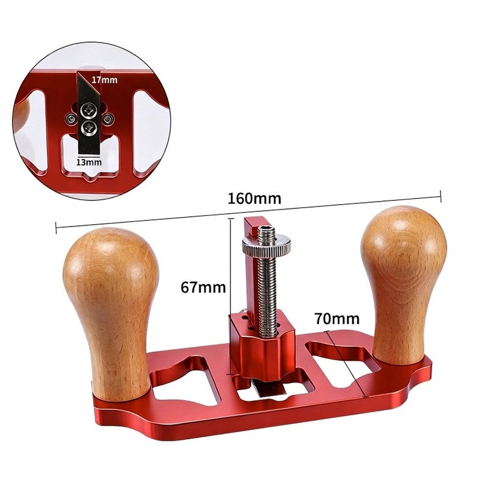 Router Plane Hand - 목공 라우터 플레인 알루미늄 합금 바디
