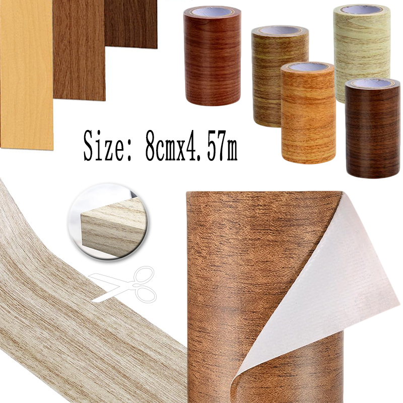 Xfasten Woodworking Tape - 진짜 나무결 수리 접착 테이프 8cmx4.5M/롤