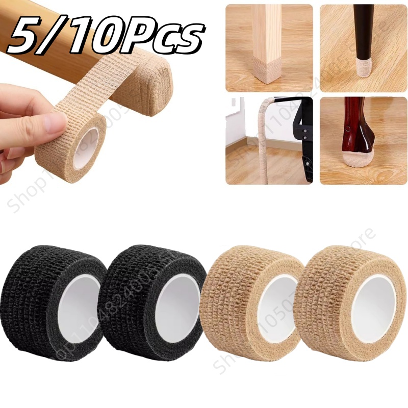 Xfasten Woodworking Tape - 5/10개입 미끄럼 방지 무소음 프리미엄 풋
