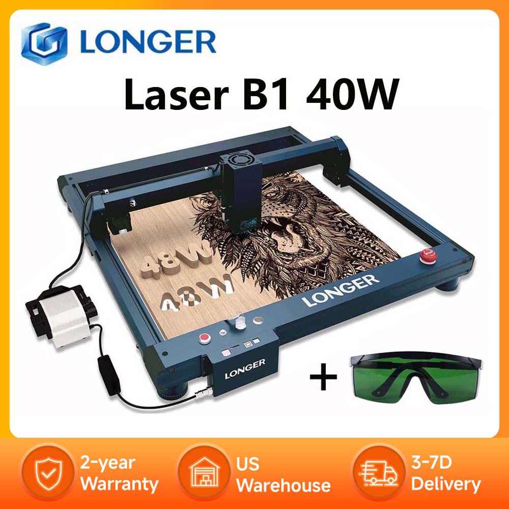 Woodworking App - 롱거 레이저 B1 40W 조각기 커터