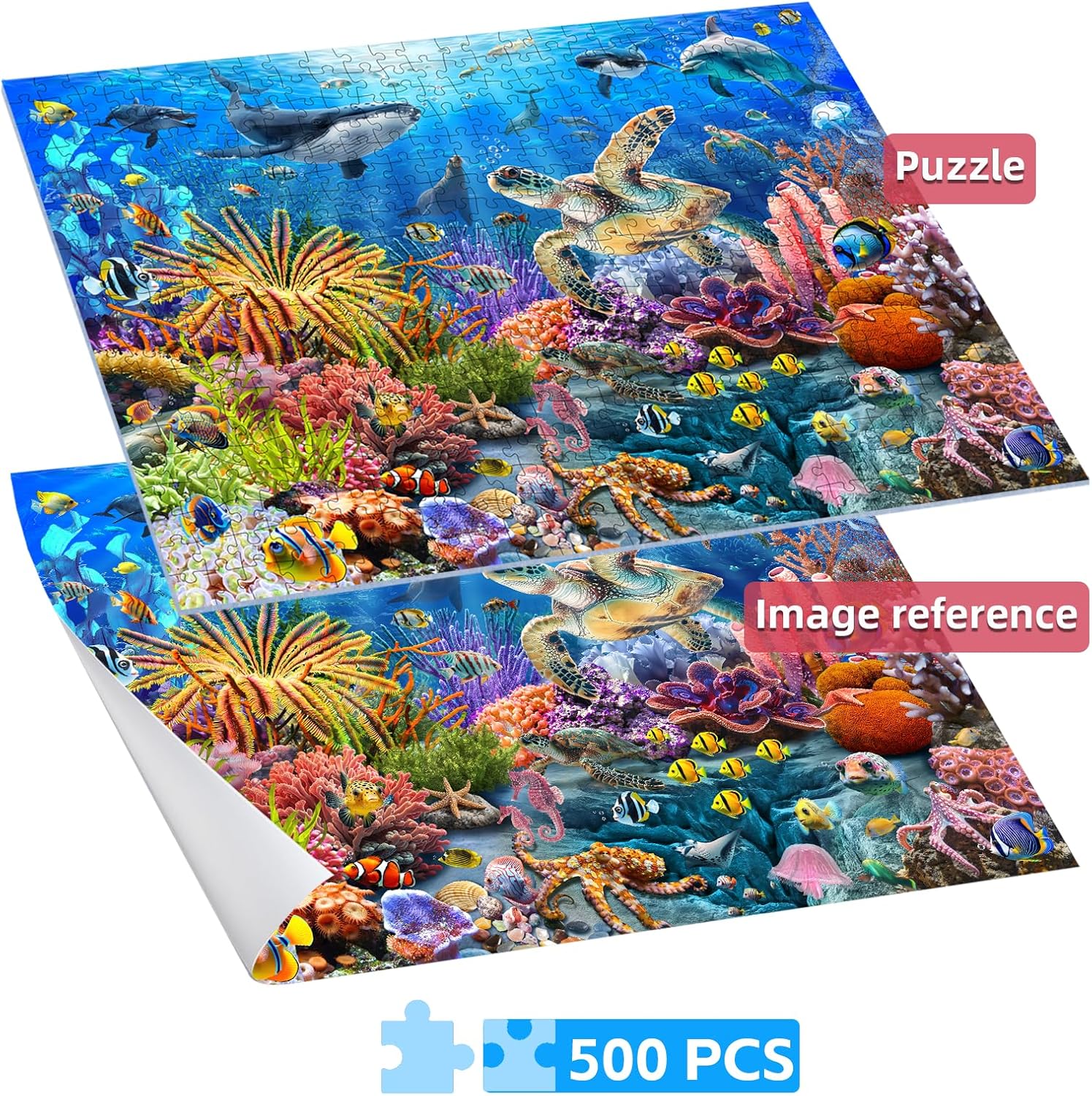 300/500/1000 Pcs 지그 소 퍼즐 해양 유기 - Woodworking Meaning 리뷰 및 가격