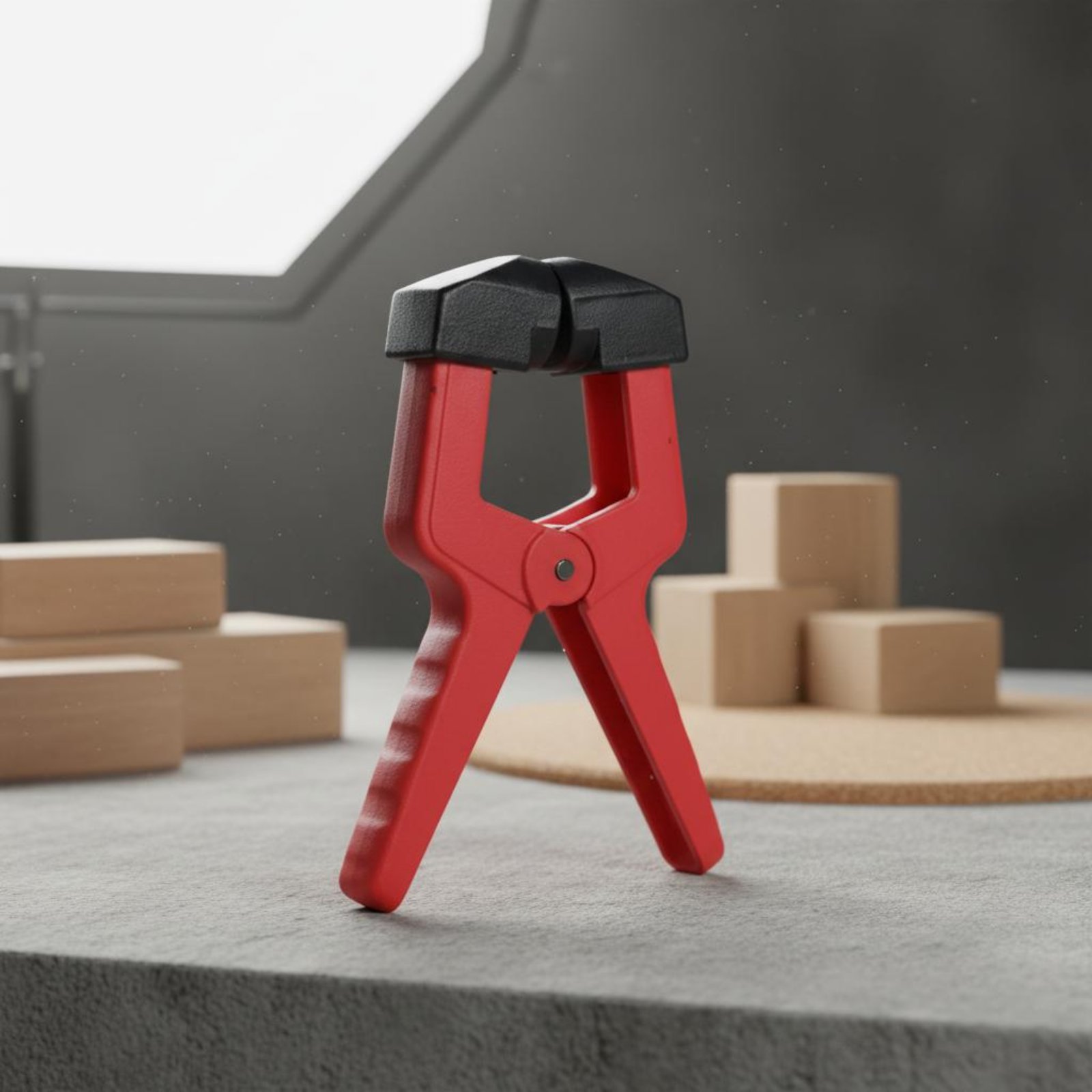 삼각형 클램프 클램프 빨간색 플라스틱 코일 클램프 수공 - Woodworking Hand Tools 리뷰 및 가격