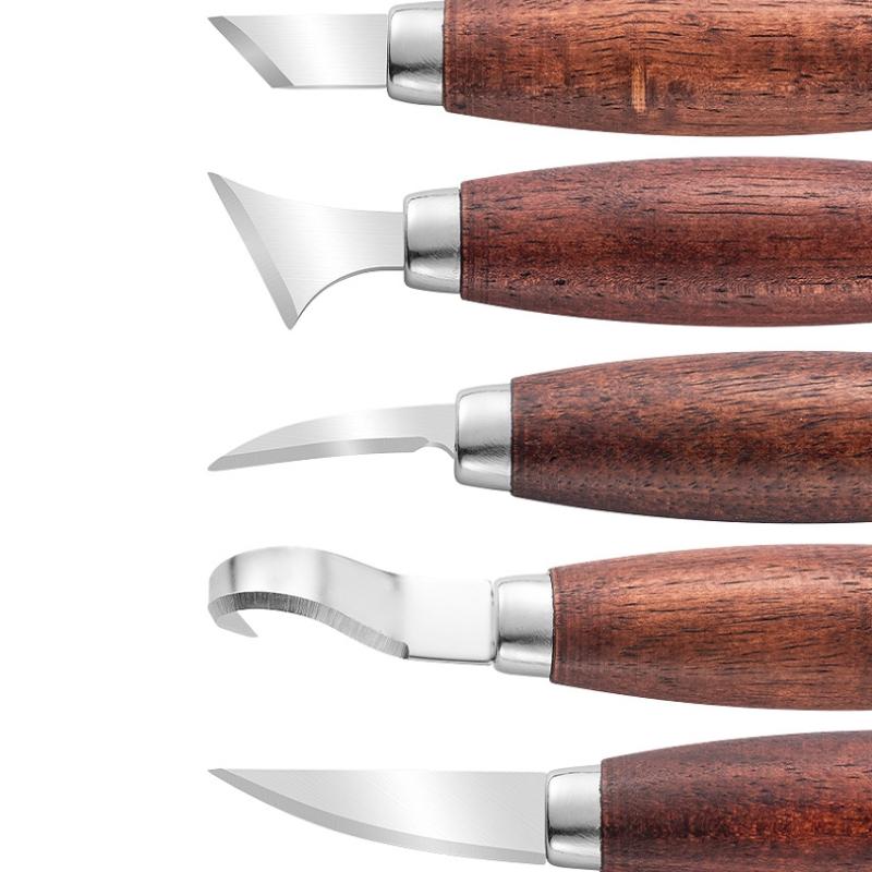 5개 목공 조각끌 세트 - DIY 목공 조각 및 박피  - Woodworking Hand Tools 리뷰 및 가격