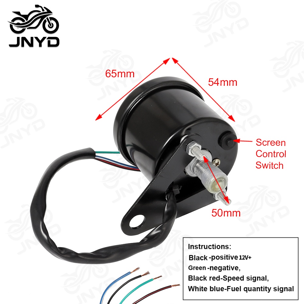 JNYD 7색 백라이트 범용 12V 디지털 오토바이 속 - Marking Gauge Tool 리뷰 및 가격