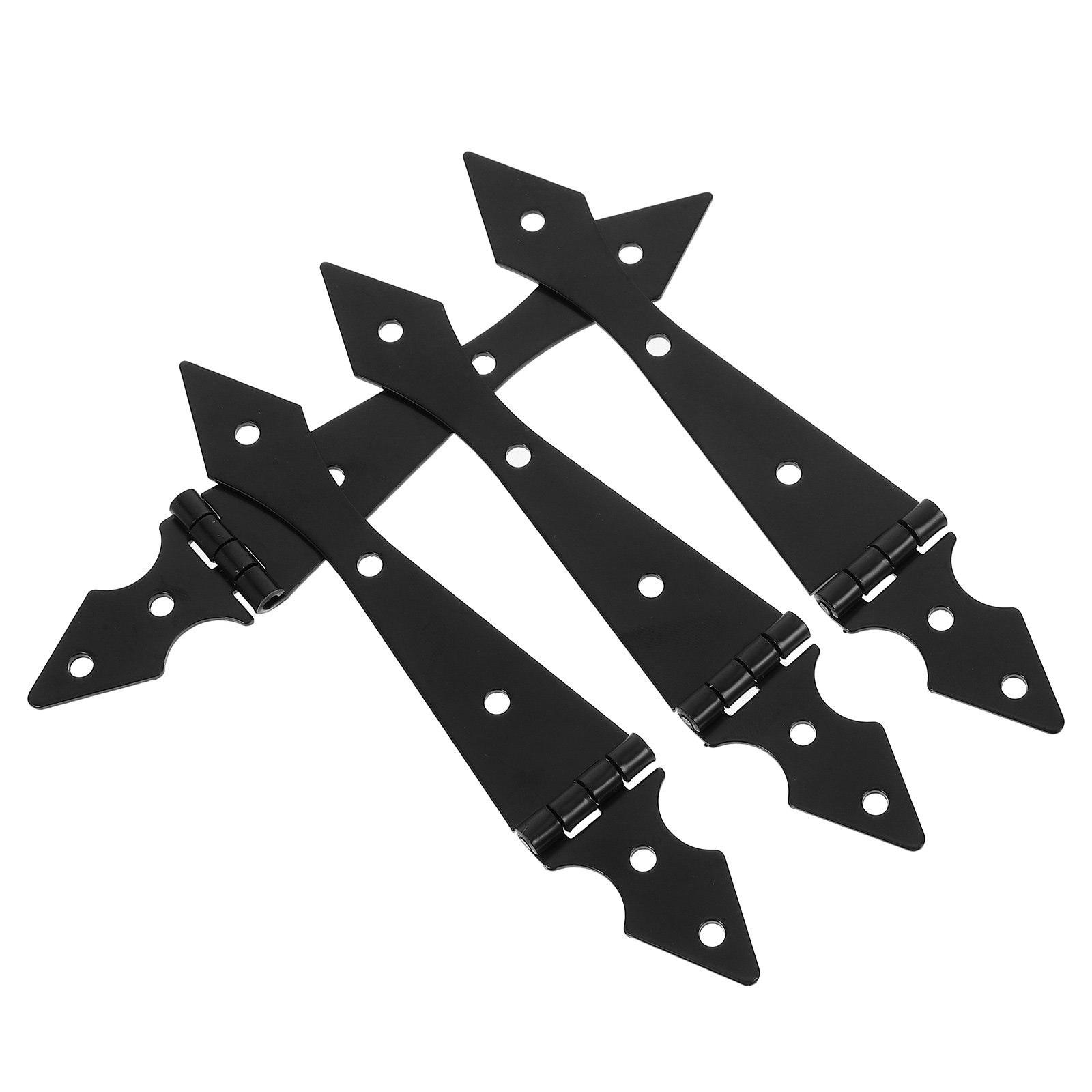검은색, 견고한 농가식 문 경첩 4개 세트, 외부 문, - Woodworking Warehouse 리뷰 및 가격
