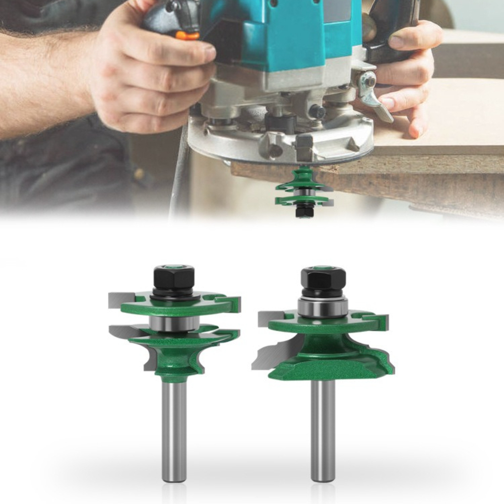 2개입 목재 프레임 조인트 라우터 비트 세트 8mm 샹 - Router Bits For Woodworking 리뷰 및 가격