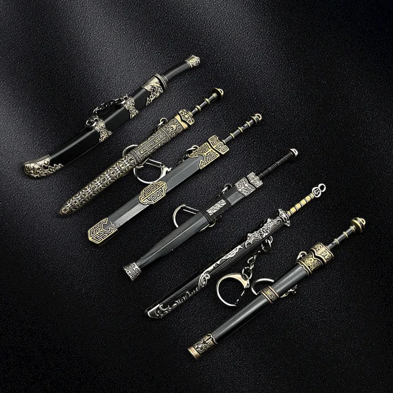유명한 고대 검의 금속 칼집 모형 다수, 미개봉 소형  - Drawknife Blade 리뷰 및 가격