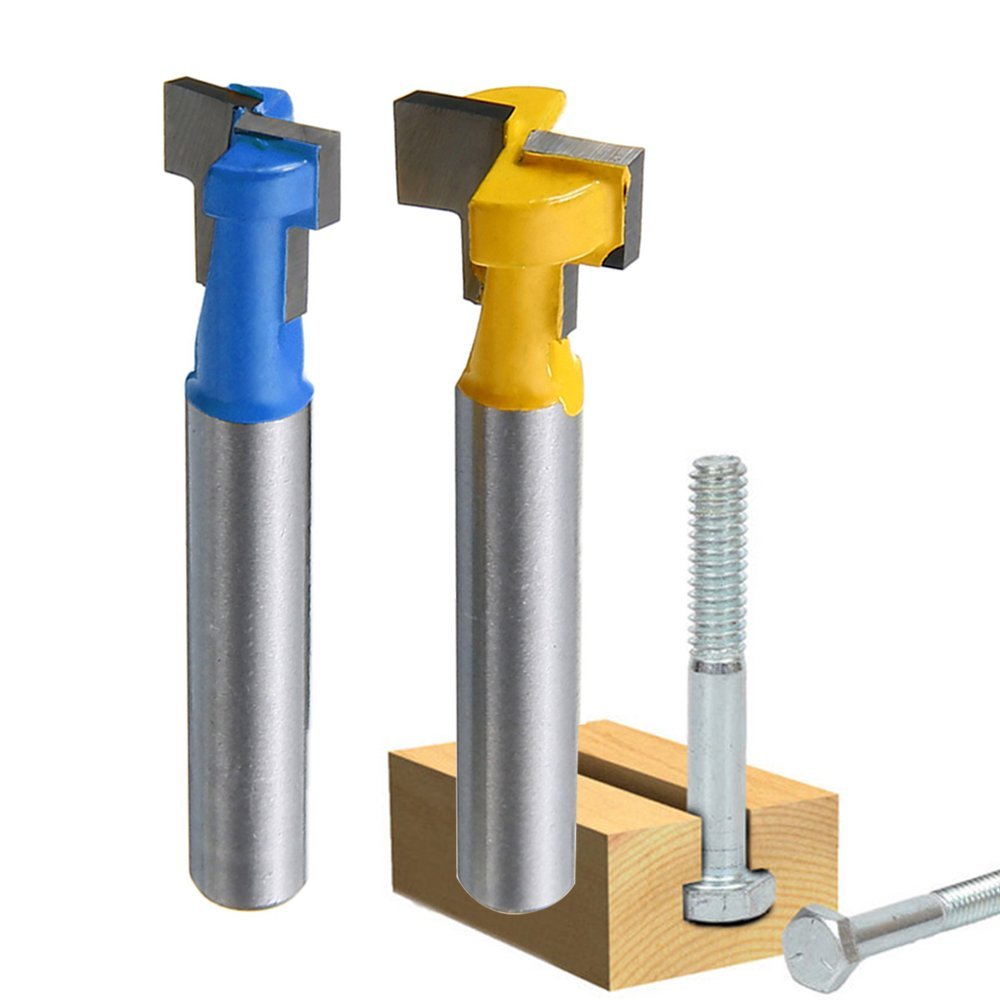 A11I 1/4인치 생크 T-슬롯 커터 라우터 비트 스 - Router Bits For Woodworking 리뷰 및 가격