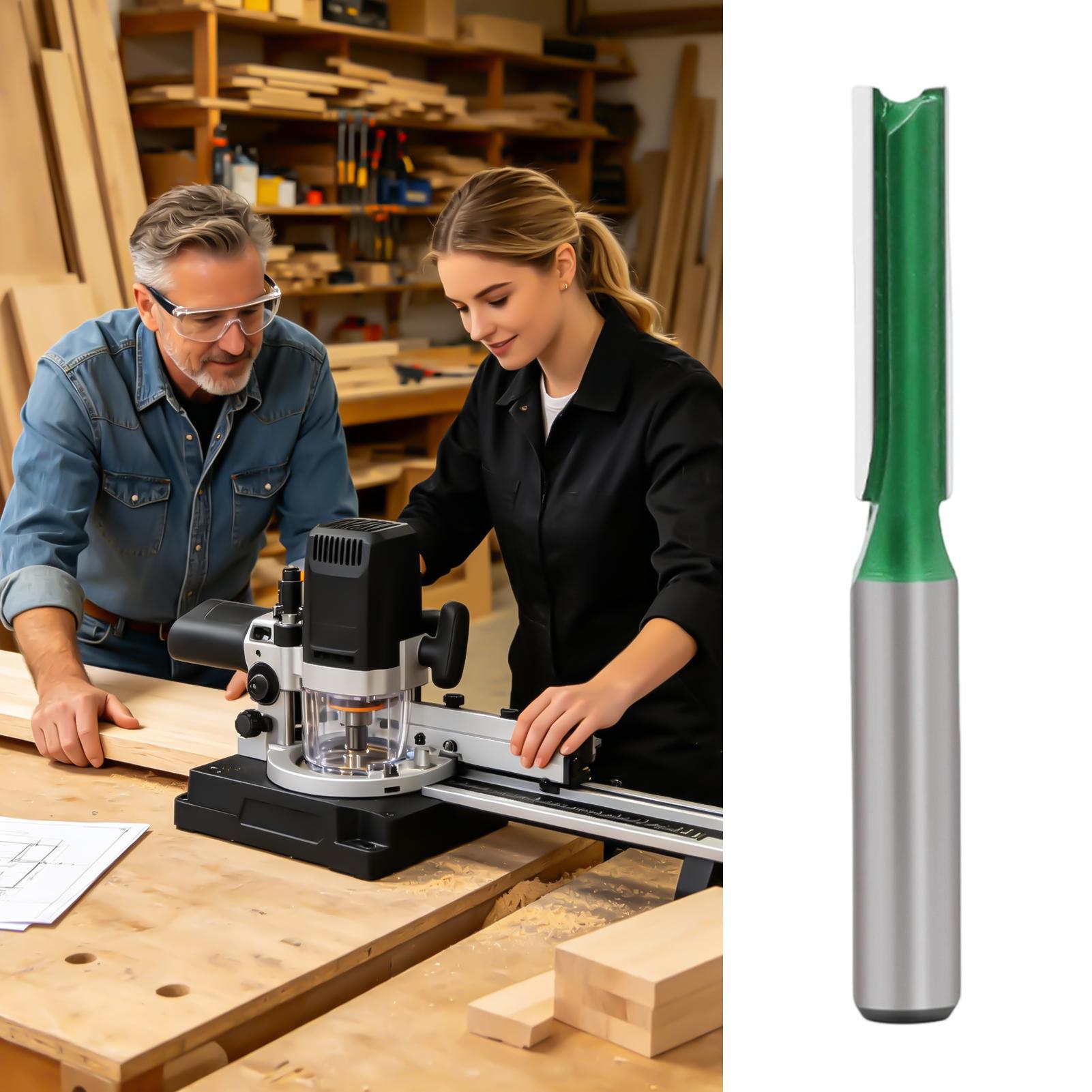 목공용 직선 라우터 비트 8mm 샹크 직경 공구 라우터 - Router Bits For Woodworking 리뷰 및 가격