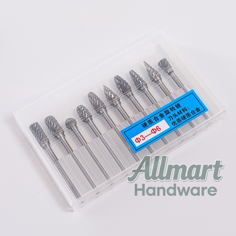 10PCS 목재 카바이드 로터리 버 세트, 목공 라우터 - Router Bits For Woodworking 리뷰 및 가격
