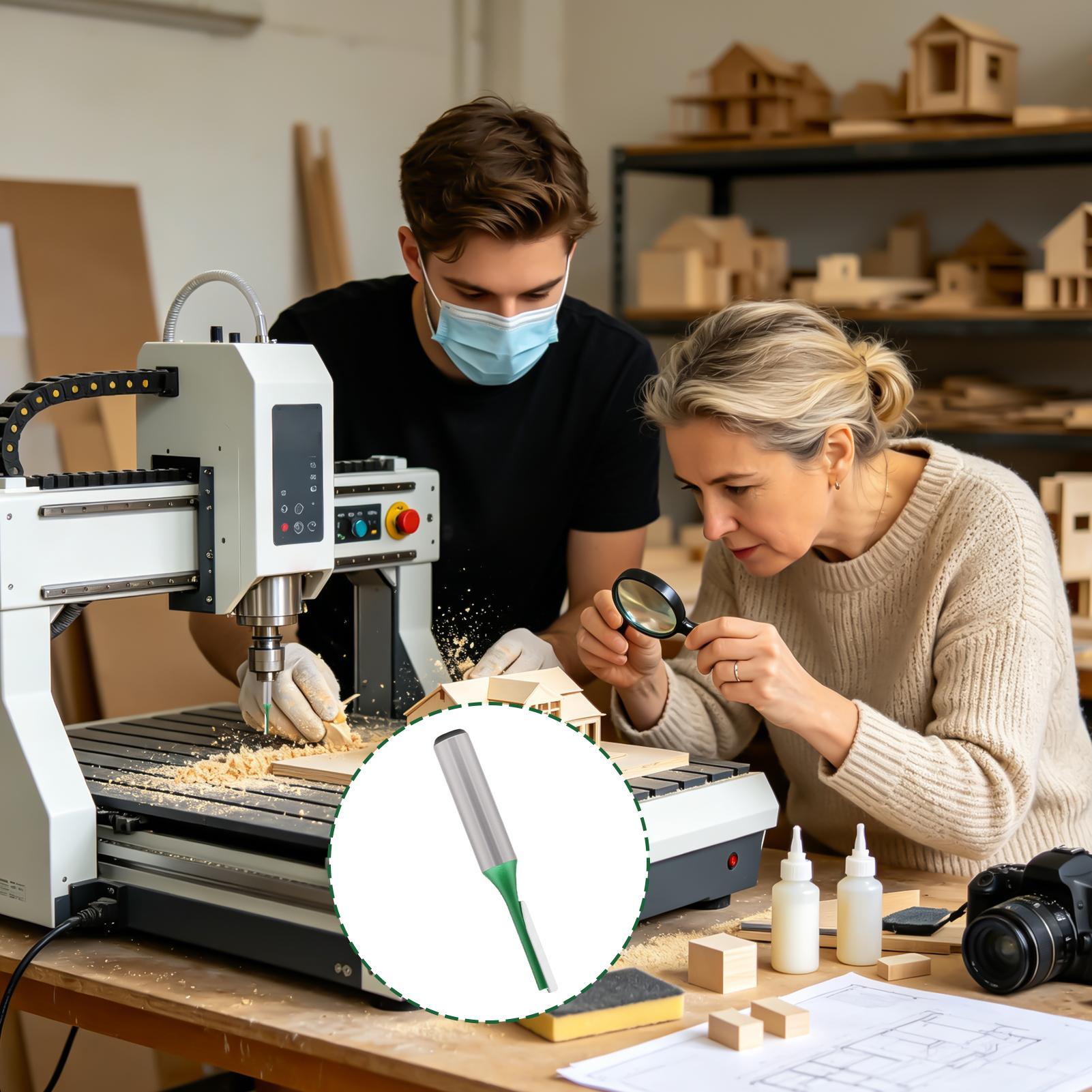 목공용 직선 라우터 비트 0.3인치 샹크 직경 밀링 도 - Router Bits For Woodworking 리뷰 및 가격