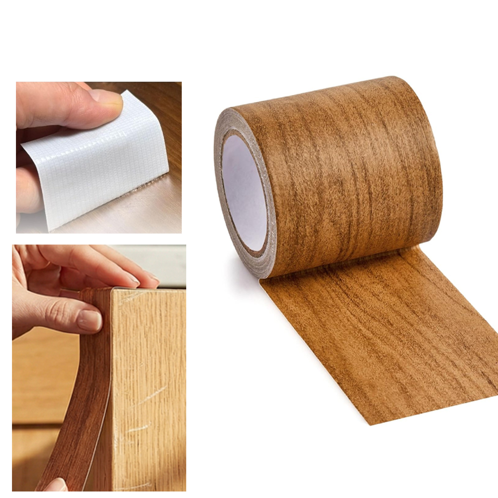 1롤 자체 접착식 나무 무늬 수리 테이프 방수 필앤스틱 - Xfasten Woodworking Tape 리뷰 및 가격