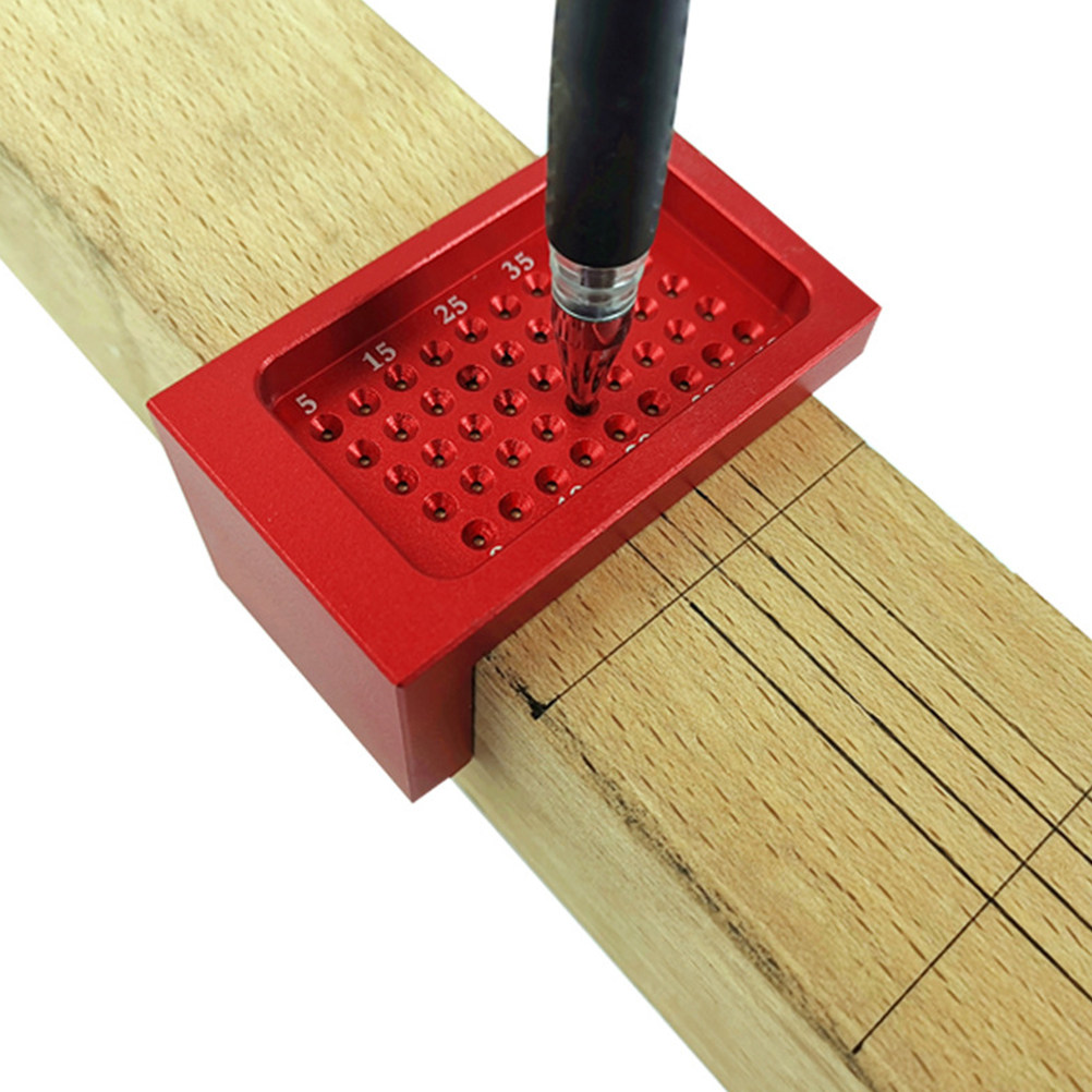 알루미늄 합금 T자형 자 목공 미니 스크라이버 레드 정 - Marking Gauge Tool 리뷰 및 가격